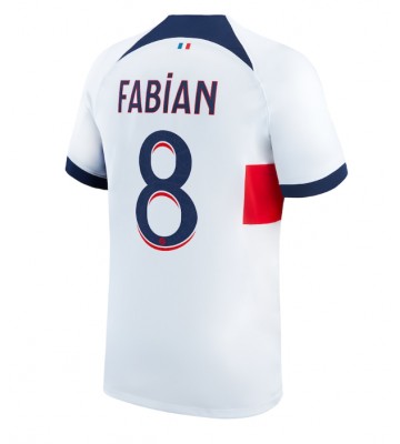 Paris Saint-Germain Fabian Ruiz #8 Bortatröja 2023-24 Kortärmad